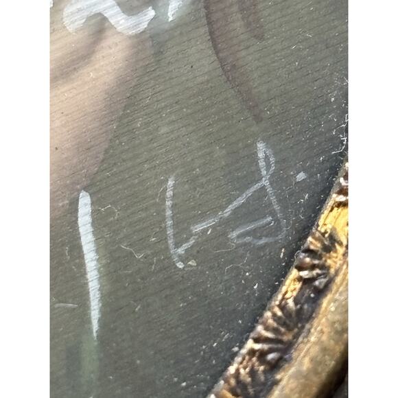 Set Of 3 19C French Miniature Portrait Paintings Artist Signed Gilt Frames - Picture 14 of 15